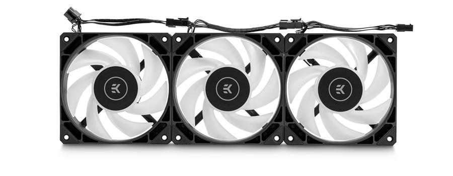 daisy chaining fans EK AIO Nucleus D-RGB