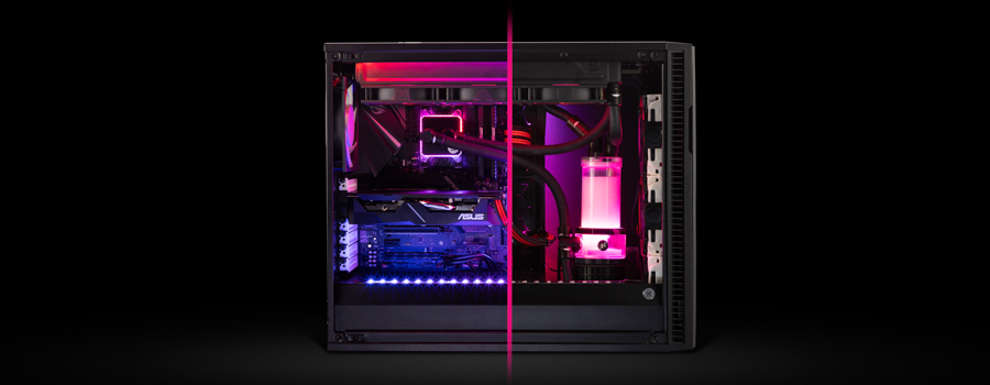 EK Loop D RGB LED Magnetic Strip Addressable LEDs for PC cases EK Webshop