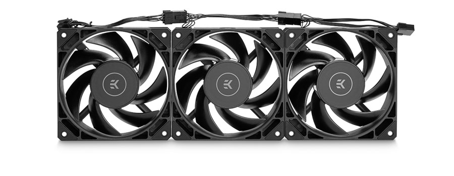 daisy chaining fans EK AIO Nucleus Dark