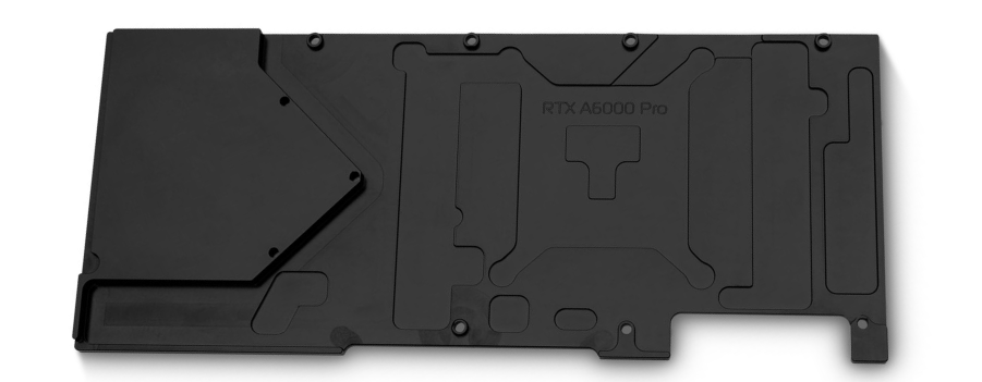 EK-Pro RTX A6000 GPU water block backplate