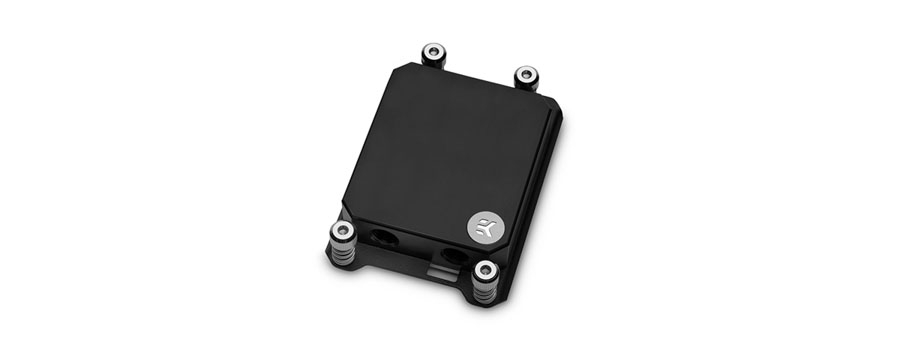 The EK-Pro CPU WB sTR Rack - Nickel + Acetal threadripper socket cpu water block