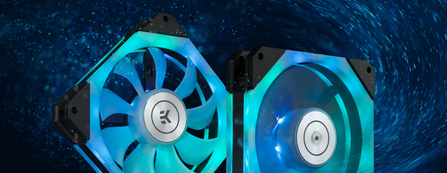 120mm PC radiator fan with Maglev motor and RGB