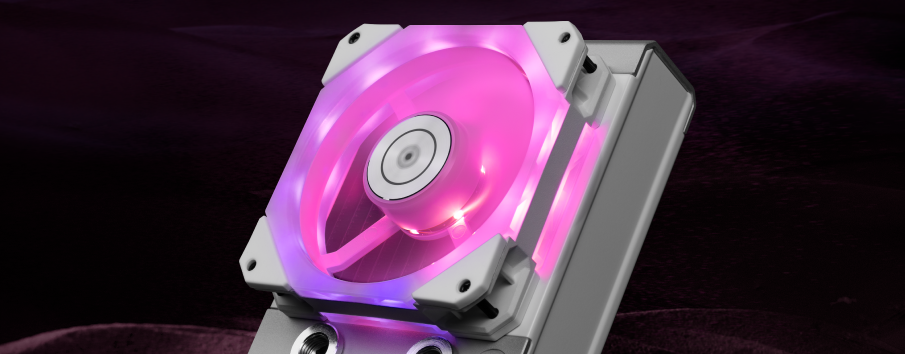 White maglev D-RGB fans