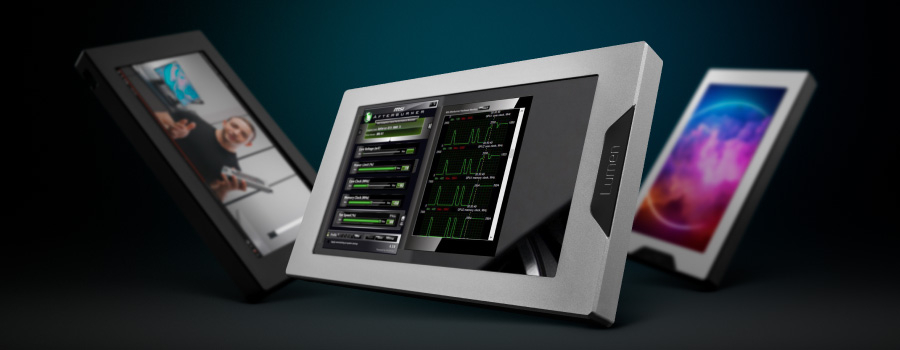 External IPS display monitor from the EK Quantum Line