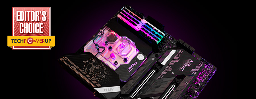 MSI MPG Z590 Carbon EK X motherboard + monoblock combo