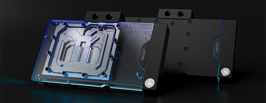 GPU water block for Founders Edition RTX 4080 GPUs