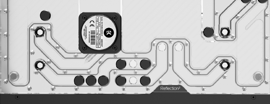 Lian Li O11D EVO XL distro plate EK Quantum Reflection²