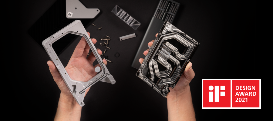 EK Vector FE Special Edition water blocks win iF design award