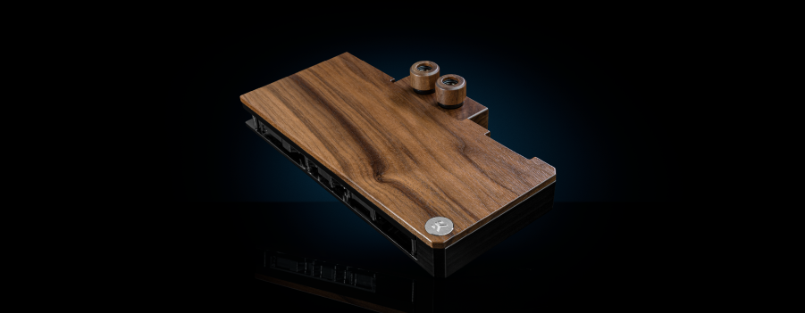 EK-Quantum Vector RTX 3080-3090 Lignum - Walnut