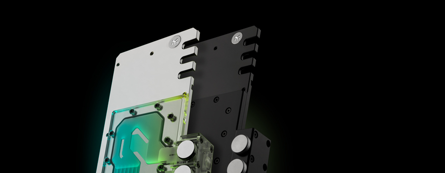 EK-Quantum Vector TRIO RTX 3080/3090 Active Backplate