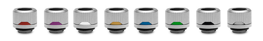 EK-Quantum Torque Satin Titanium Color Rings