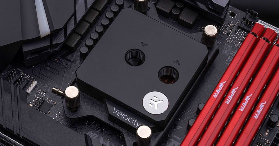 EK Velocity water block Copper Acetal