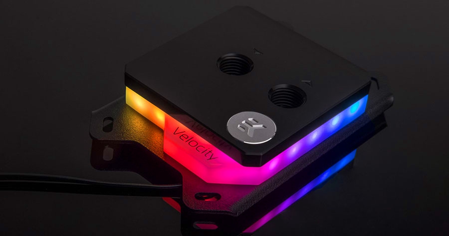 EK-Velocity RGB AMD nickel acetal