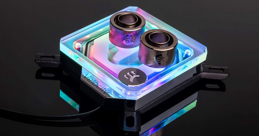 EK-Velocity D-RGB - Nickel + Plexi – EK Webshop