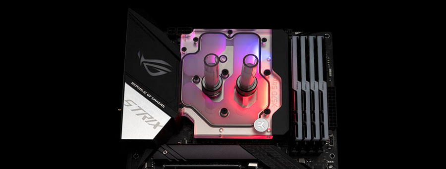 EK-Momentum ROG Strix X570-E monoblock