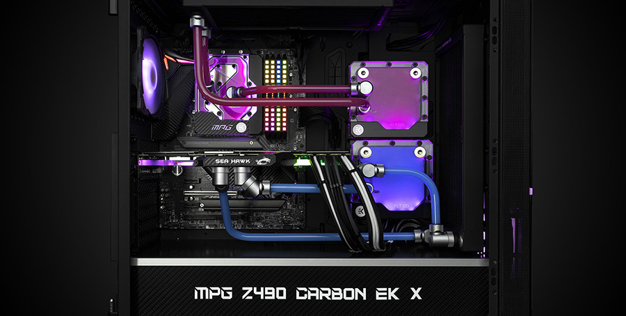 EK-Quantum MSI MPG Z490 Carbone EK X