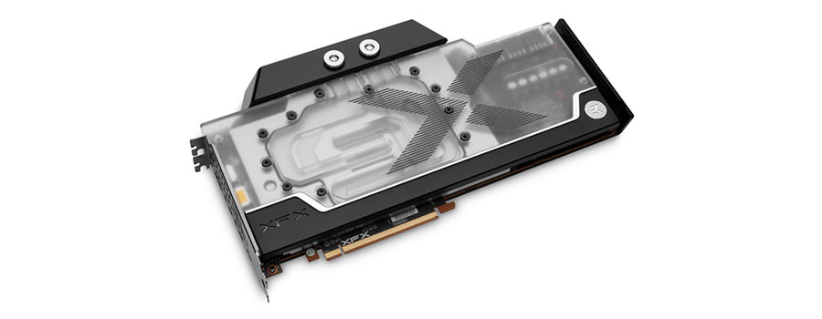 XFX Speedster ZERO Radeon RX 6900XT RGB EKWB 6900 XT GPU with a