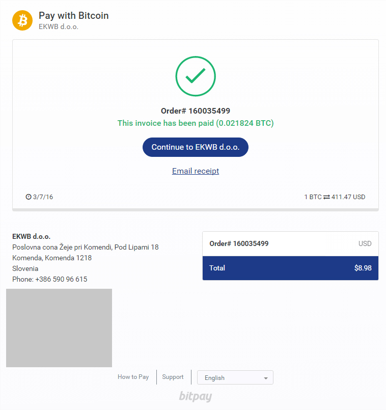 bitpay taxes