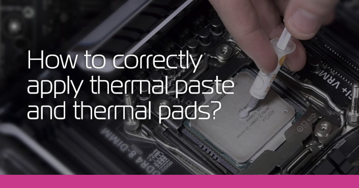How to apply thermal paste to the CPU