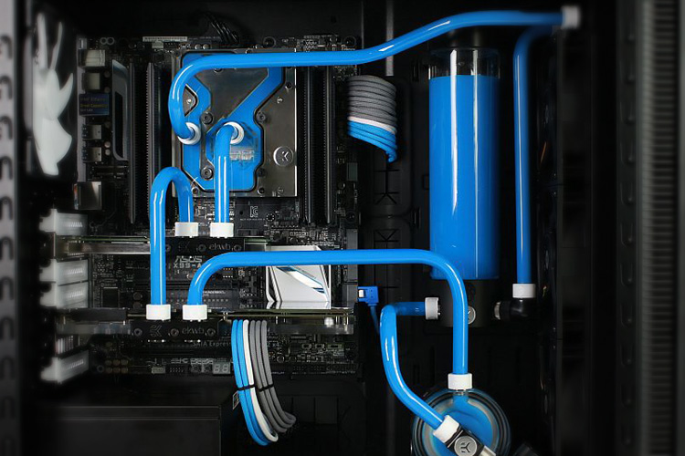 cheap custom water cooling loop