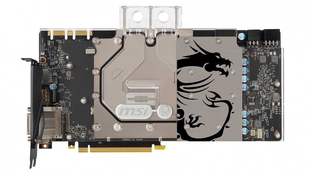 GeForce GTX 1080 SEA HAWK EK block