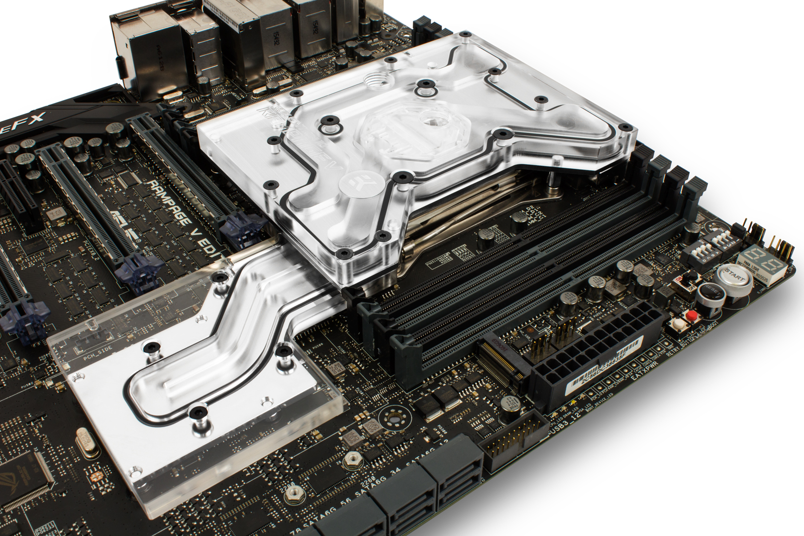 2011 v3 драйвера. ASUS EKWB 2011. ASUS ROG Rampage v Edition 10. EKWB моноблок. ASUS Rampage v Waterblock.