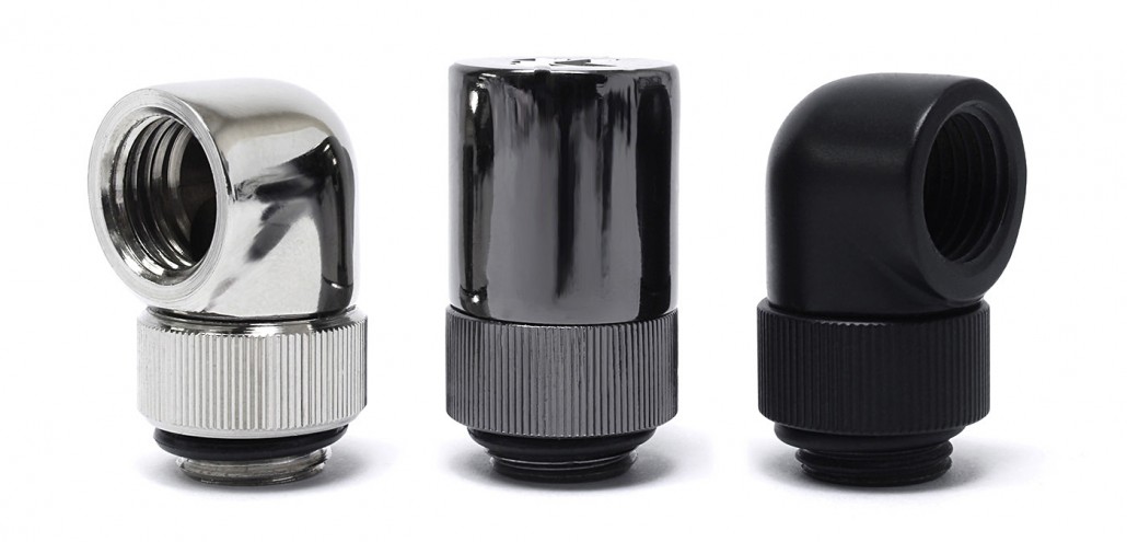 Angled fittings