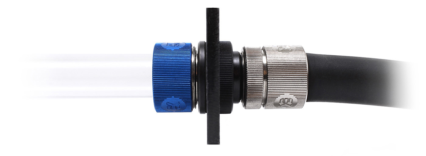 90 Degree Angle Rotary Fitting Adapter G1/4 Thread PC Water Cooling Connector 