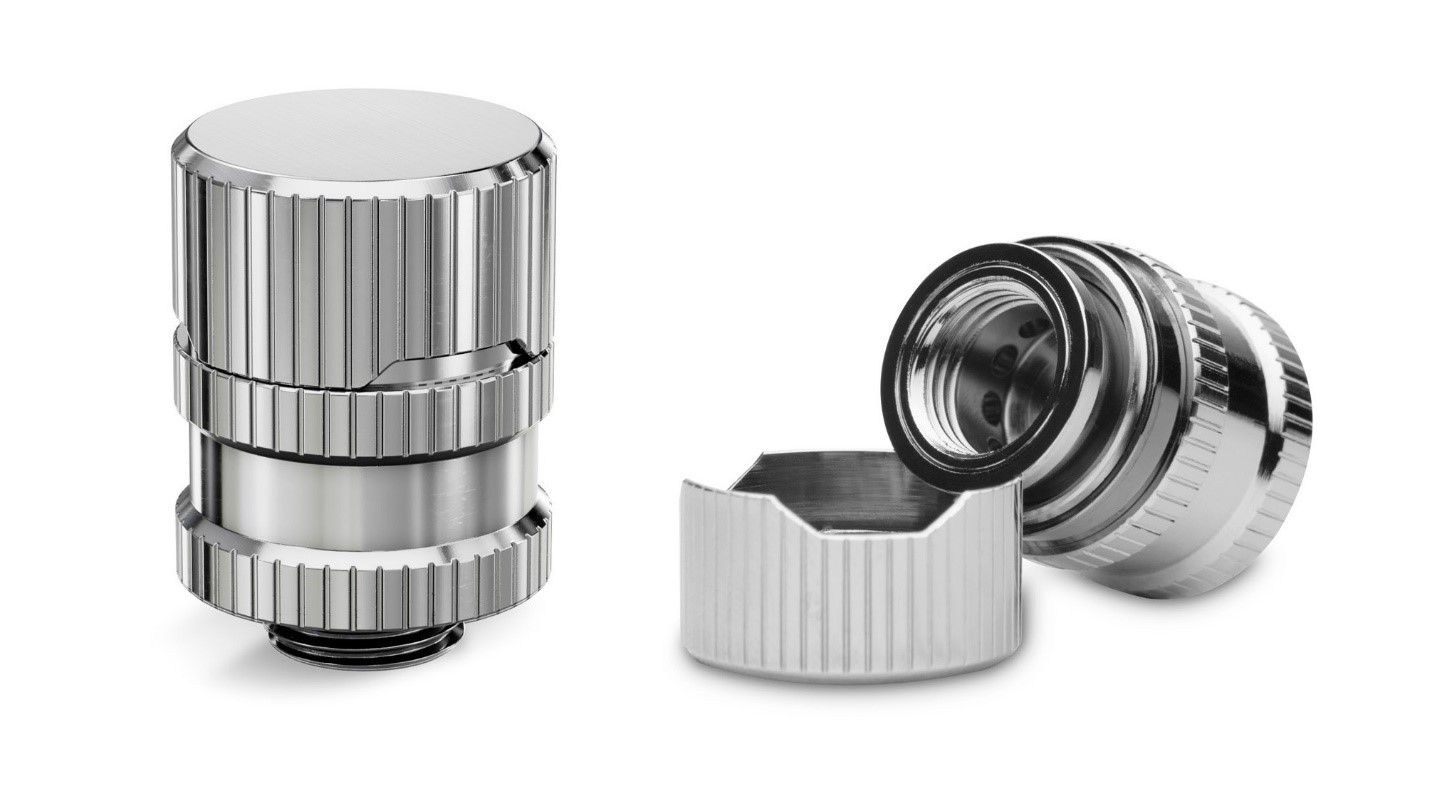 EK Quantum Torque Rotary Water-Cooling Drain Valve for Drain Port