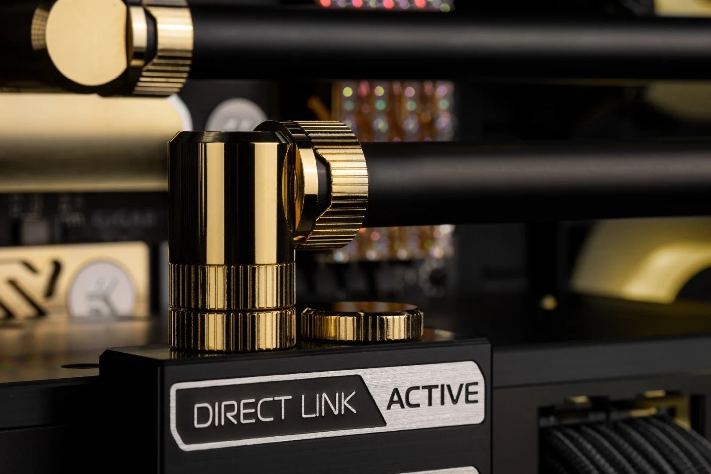 EK Quantum Torque Gold Water-Cooling Fittings, Adapters, and Extenders