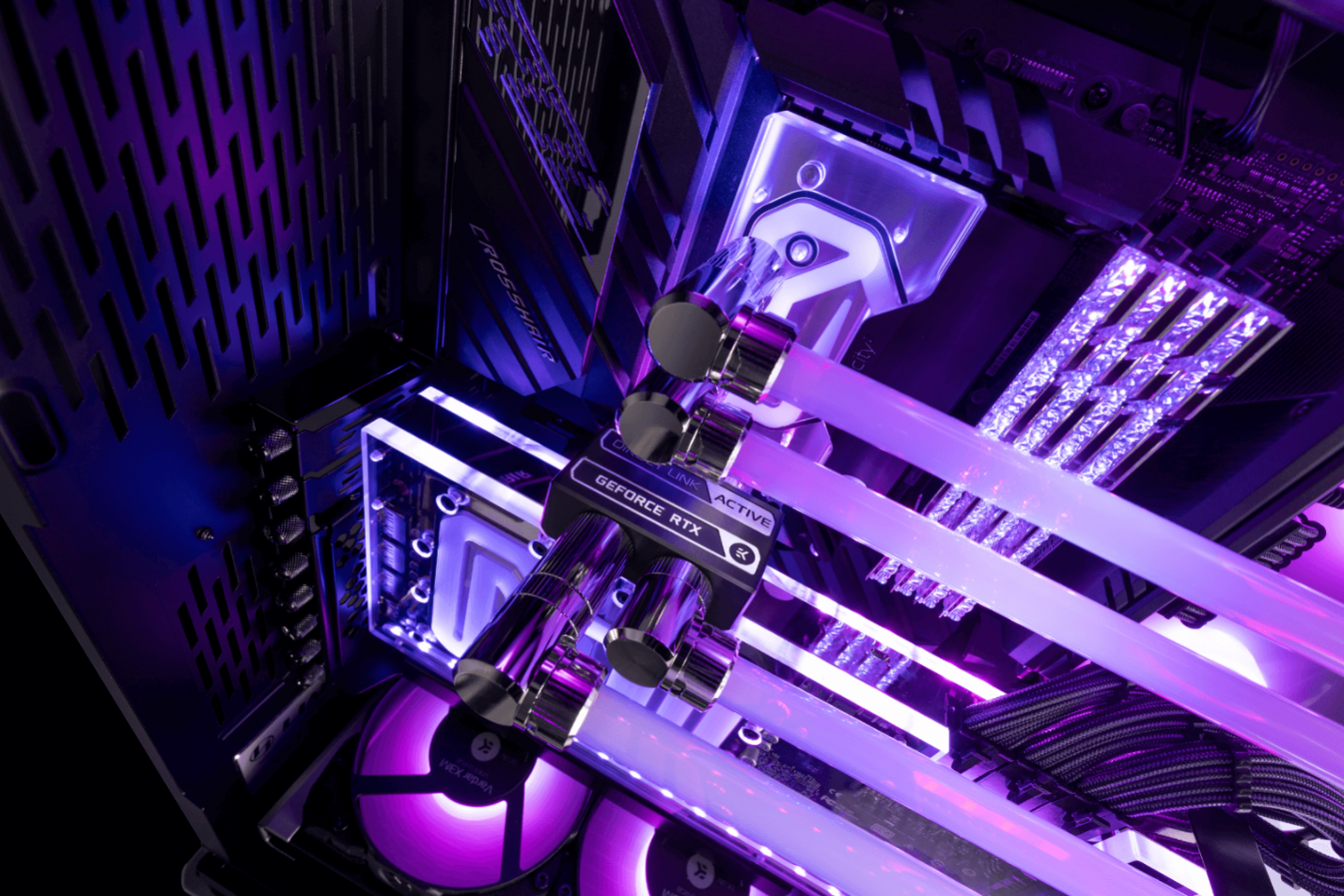 EK Quantum Custom Water Cooling Gaming PC Build