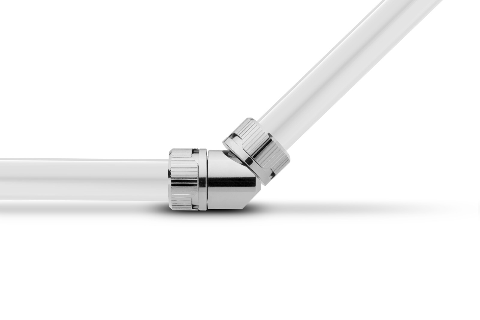 45° Hard Tube Bend With Angled Adapter Fitting