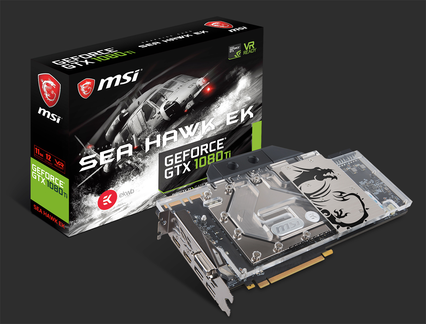 EK releases water block for MSI® GeForce® GTX 1080 Ti graphics cards