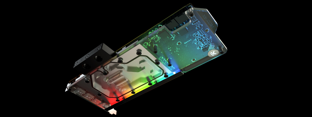 EK Fluid Gaming Radeon RX 5700 XT water block D-RGB