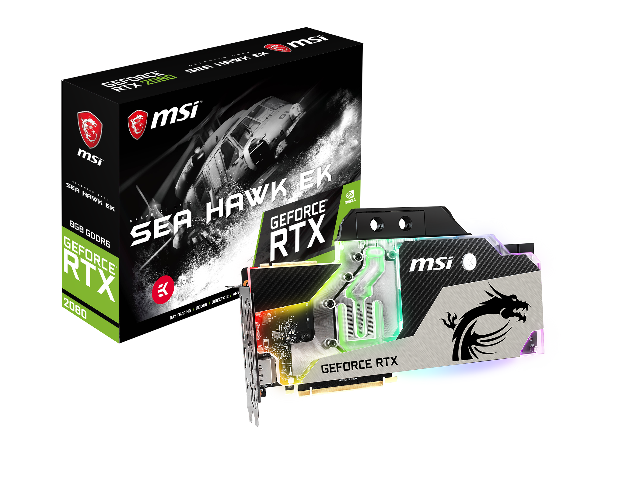 EK and MSI partner up to bring you the MSI Geforce RTX Sea Hawk EK X EKWB, GeForce, GPU, MSI, rgb, rtx, watercooling 3