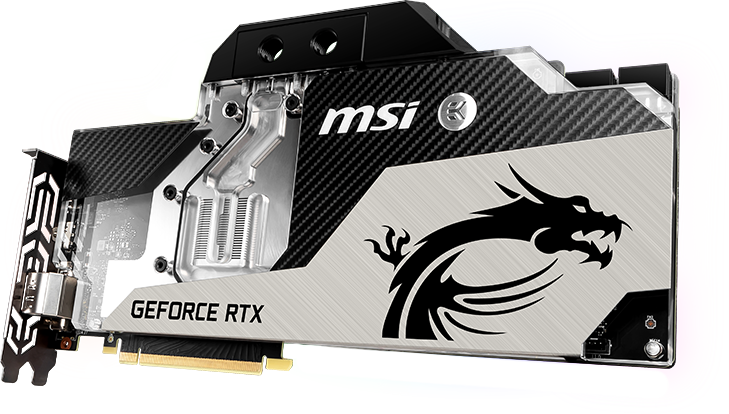 Cartes graphiques MSI watercooling Sea Hawk EK X