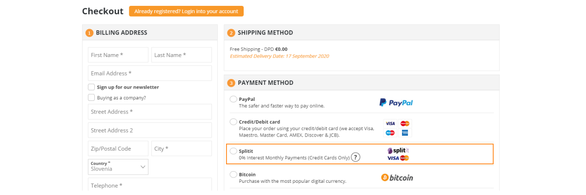 TypeType Online Store: We Accept Card Payments