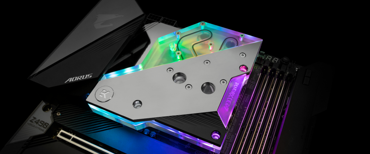 EK Monoblock for Z490 Aorus Xtreme motherboard