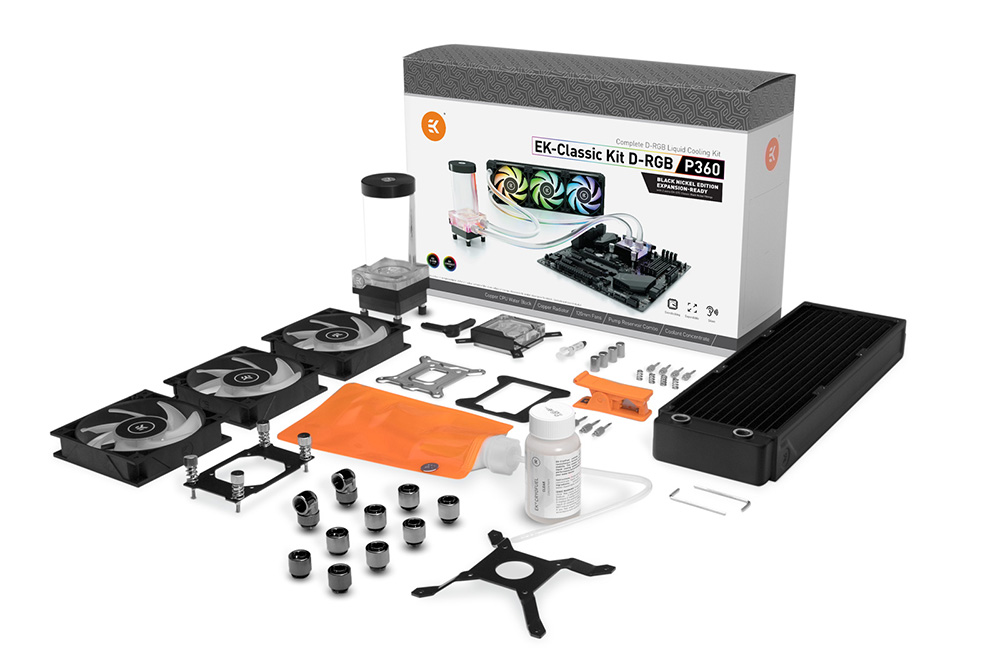 varsel Kloster Til meditation Liquid Cooling Kits from EK Classic line