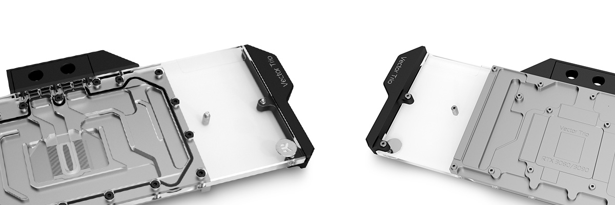 EK Water block for the MSi Trio RTX 3080 and 3090 GPUs