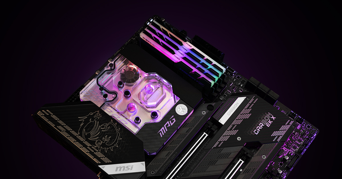 MSI Spawns Liquid-Cooled Z490 Motherboard In Collaboration with EKWB