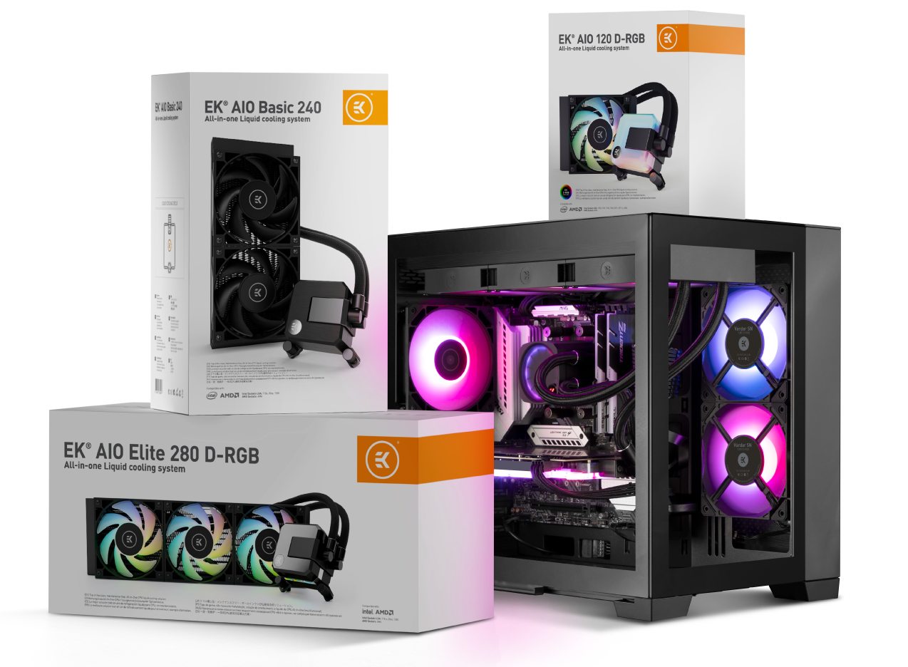 EK AIOs and EK Fluid Gaming Battle PC as prizes in LVL UP 2022 giveaway