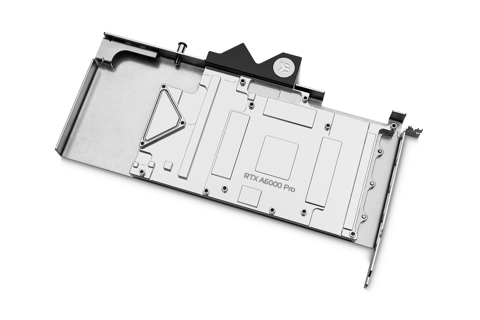 EK-Pro RTX A6000 GPU water block nickel and inox backside