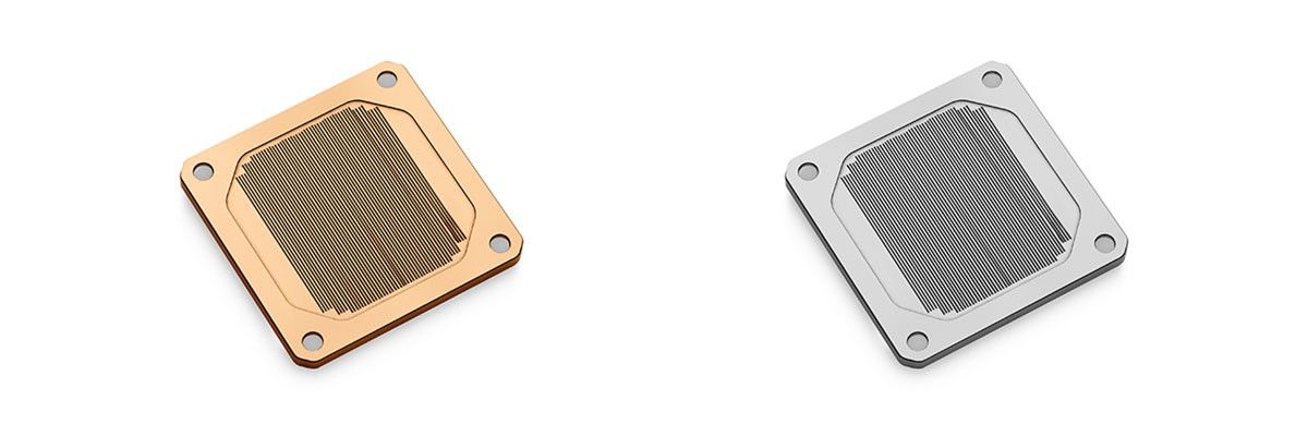 Bare Copper VS Nickel Plated Copper Water Blocks